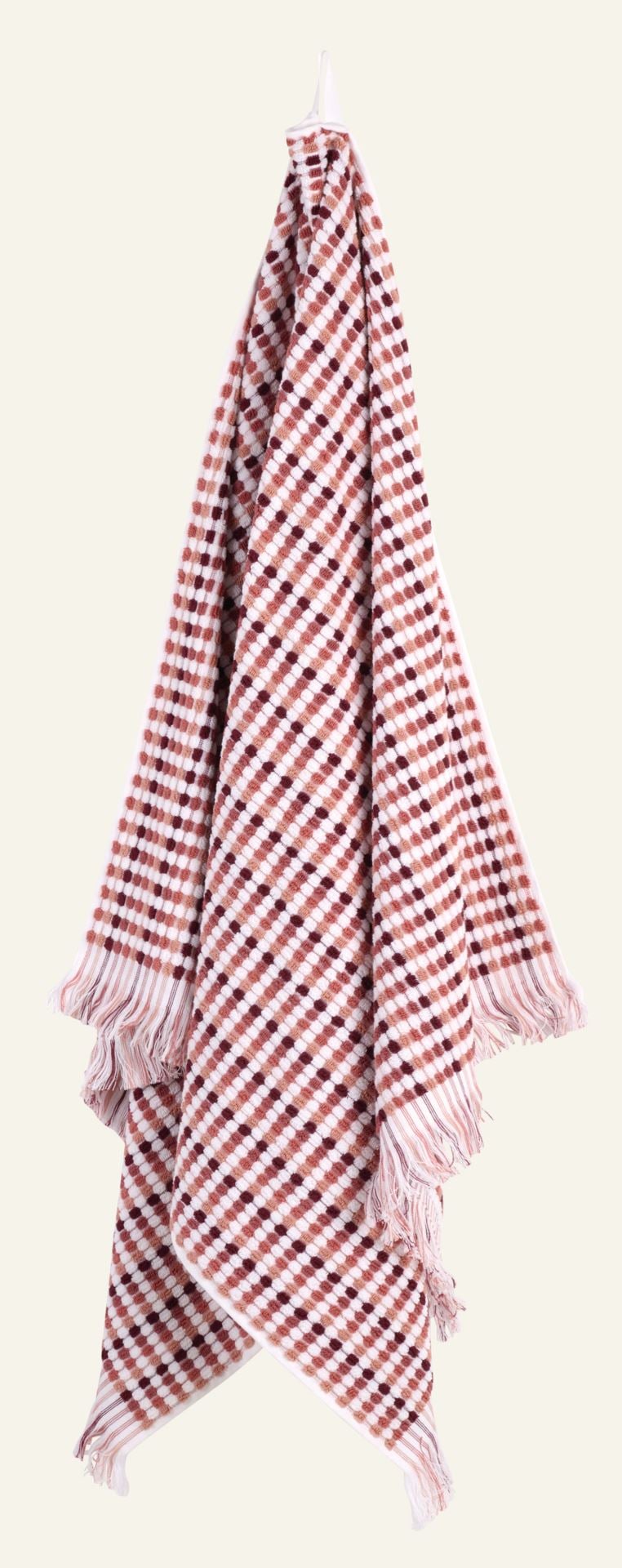 Rätik mitmevärviline/roosa - 70x140 cm mitmevärviline/roosa - 1
