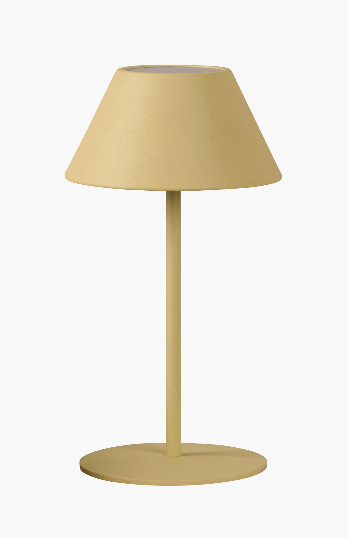 Patareitoitel valgusti hele kollane - 10x10x21 cm hele kollane - 1