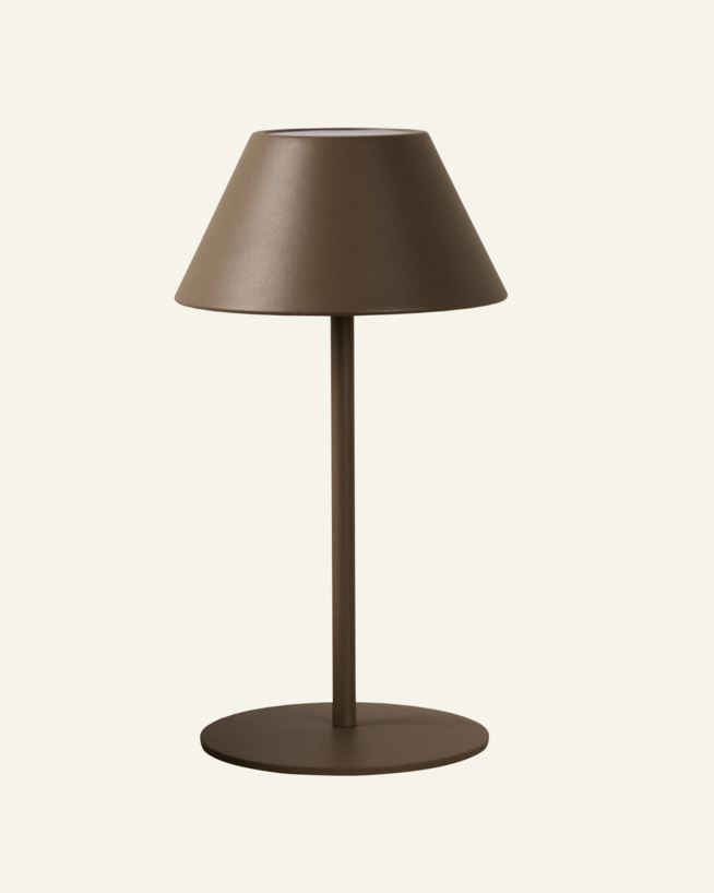 Patareitoitel valgusti pruun - 10x10x21 cm pruun - 1