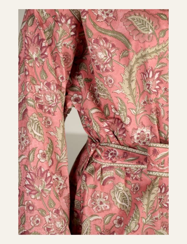 Kimono mitmevärviline/roosa - 2