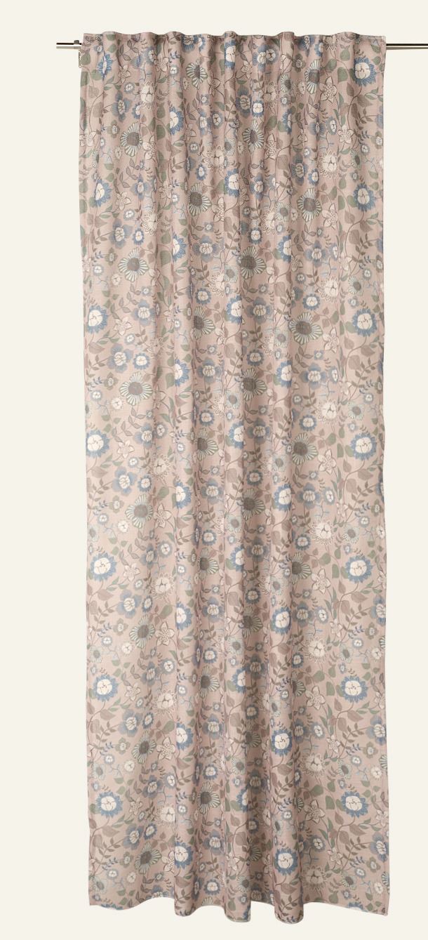 Kardin mitmevärviline/sinine - 140x240 cm mitmevärviline/sinine - 1