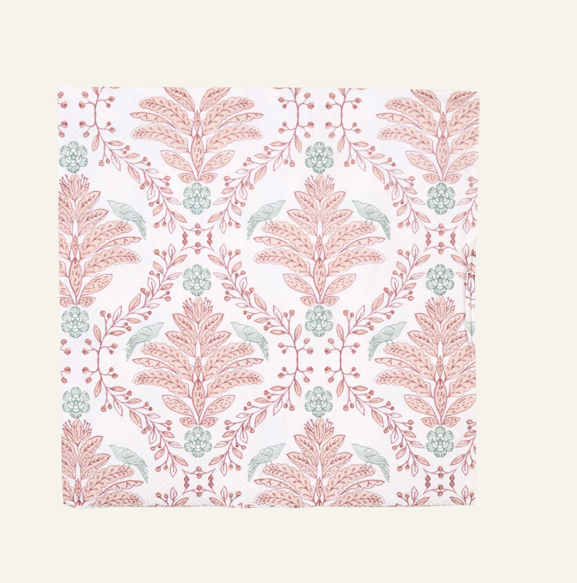 Õhtusöögi salvrätikud mitmevärviline/roosa - 40x40 cm mitmevärviline/roosa - 1