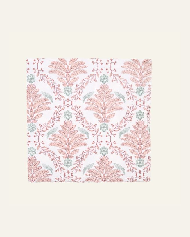 Õhtusöögi salvrätikud mitmevärviline/roosa - 40x40 cm mitmevärviline/roosa - 1