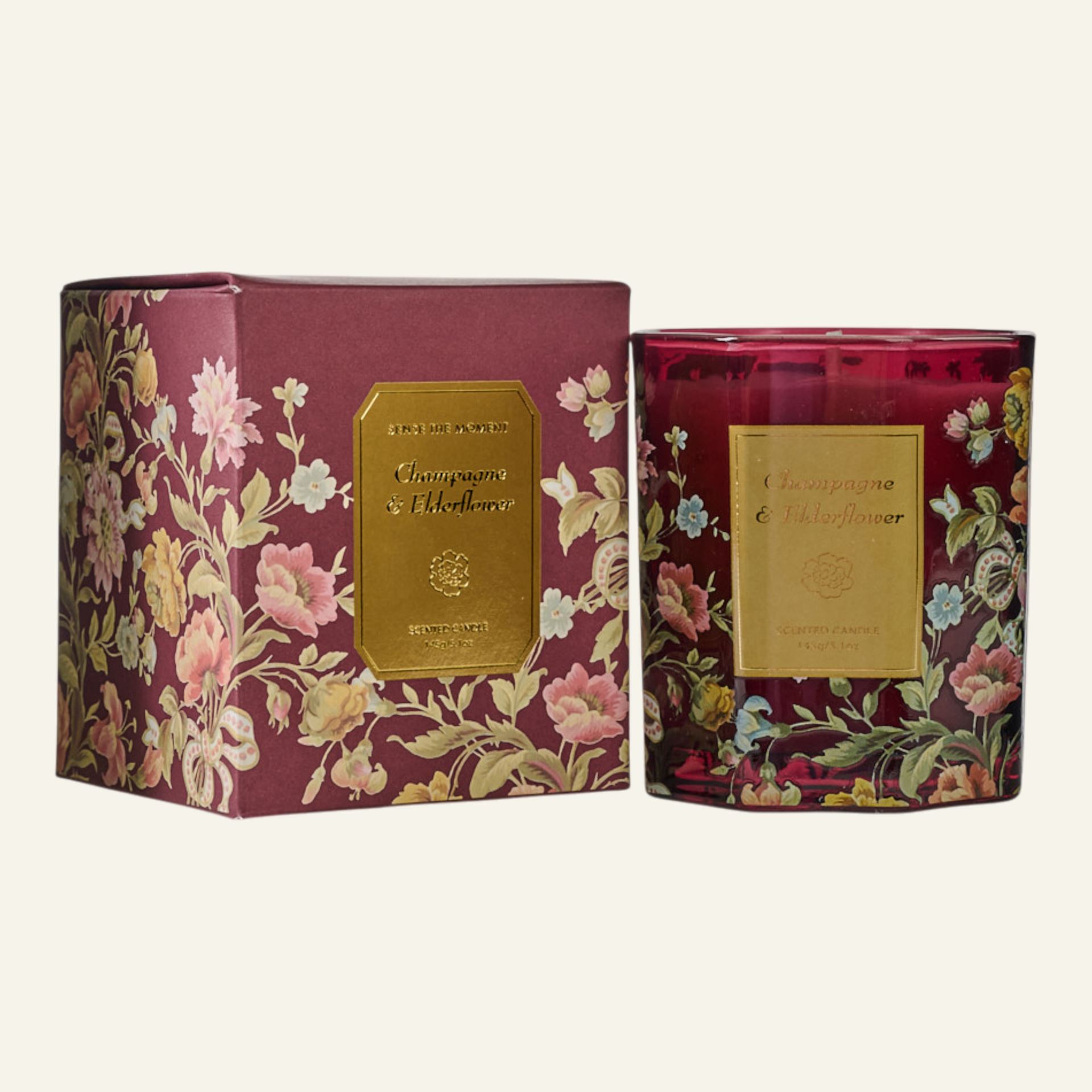 Lõhnaküünal mitmevärviline/punane - 145 g mitmevärviline/punane - 1