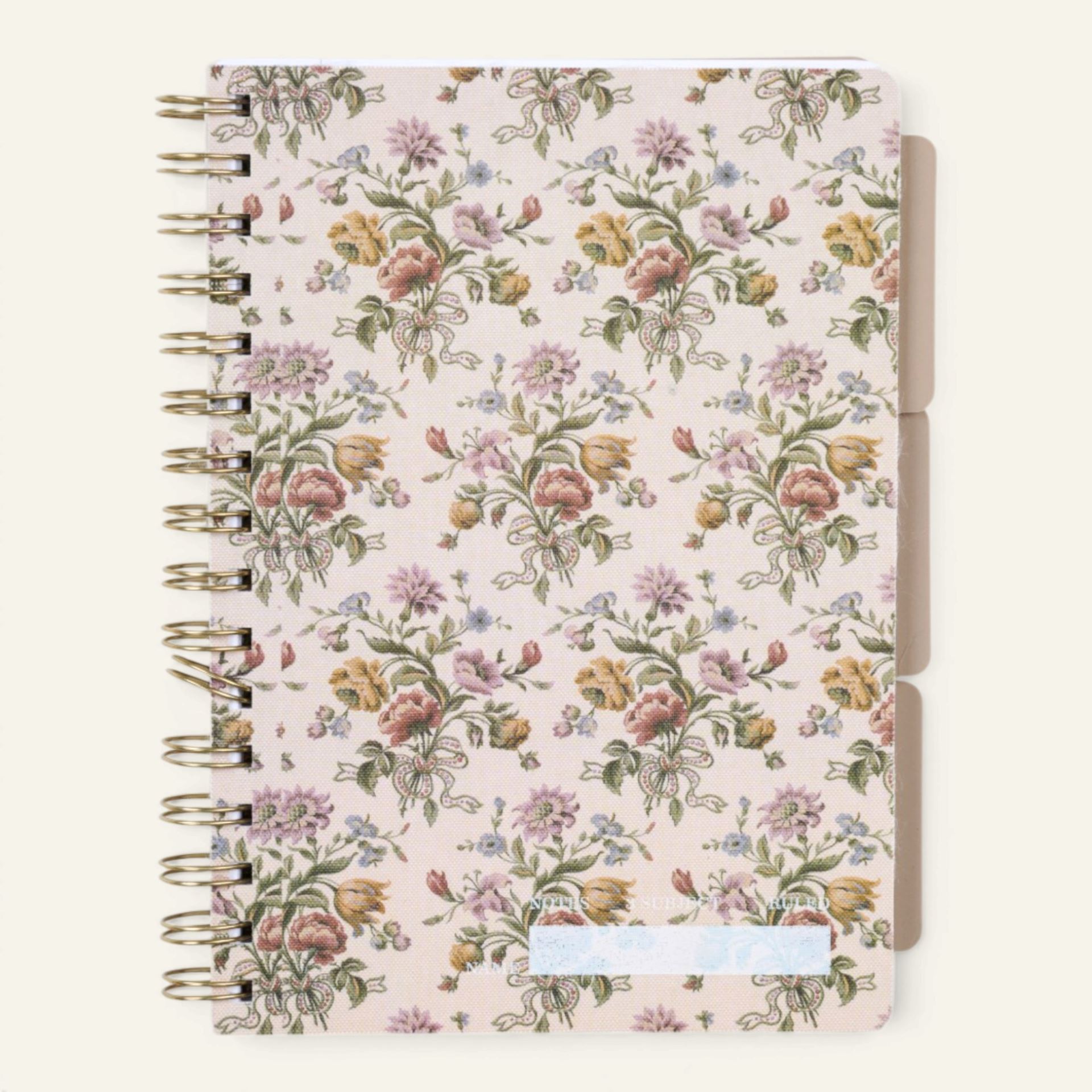 Registermärkmik a5 mitmevärviline/beez - 15x21 cm mitmevärviline/beez - 1