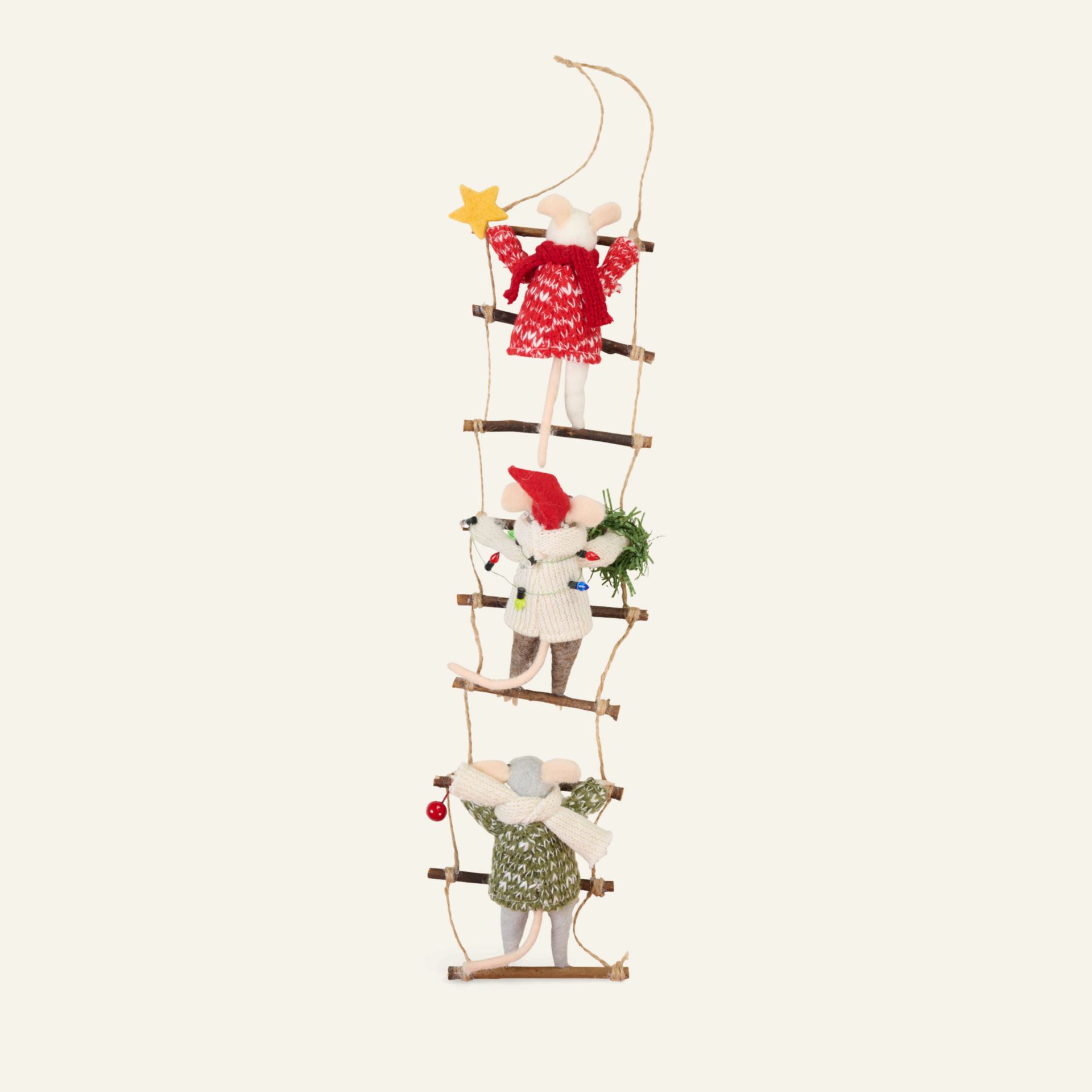 Dekor mitmevärviline/beez - 40x10x9 cm mitmevärviline/beez - 1