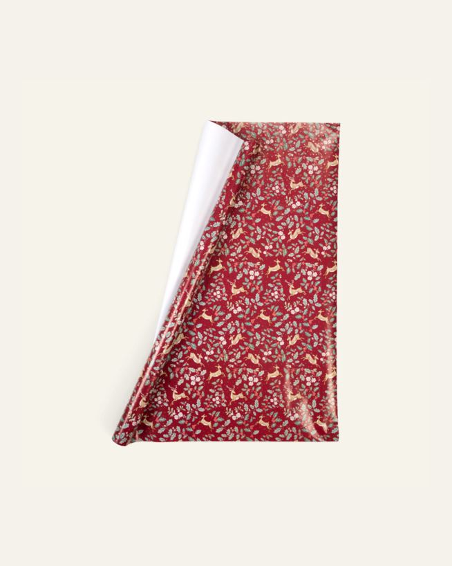 Kinkepaber mitmevärviline/punane - 70cm x 3m mitmevärviline/punane - 1