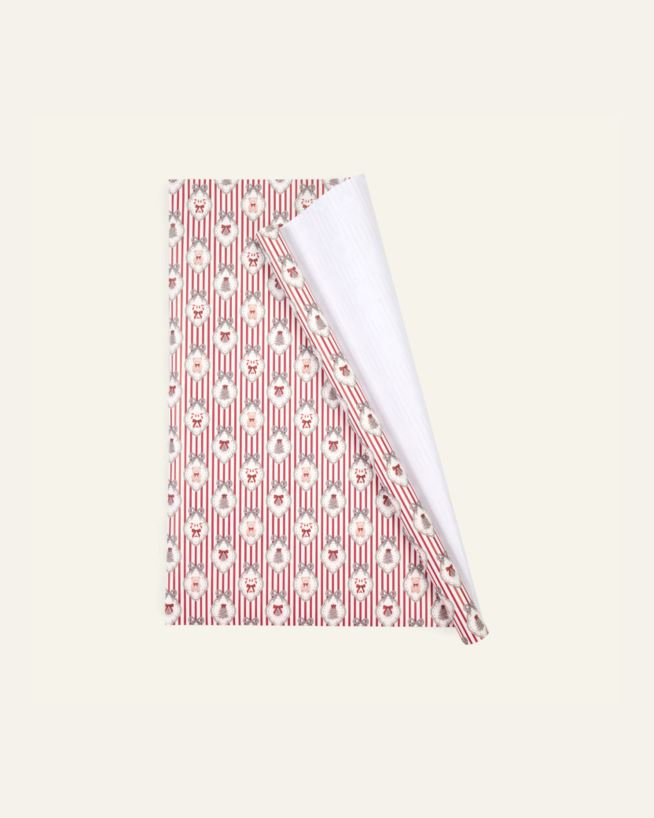 Kinkepaber mitmevärviline/valge - 70cm x 3m mitmevärviline/valge - 1