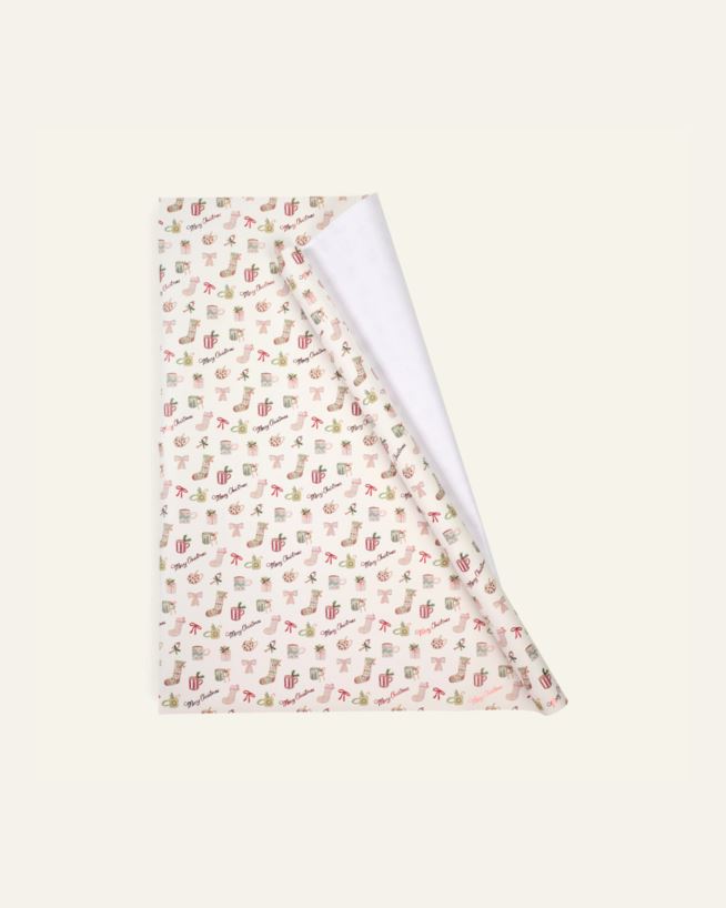 Kinkepaber mitmevärviline/valge - 70cm x 3m mitmevärviline/valge - 1