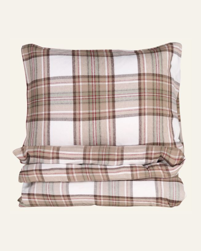 Voodipesukomplekt lõimvärvitud flanell mitmevärviline - 150x210 cm mitmevärviline - 1