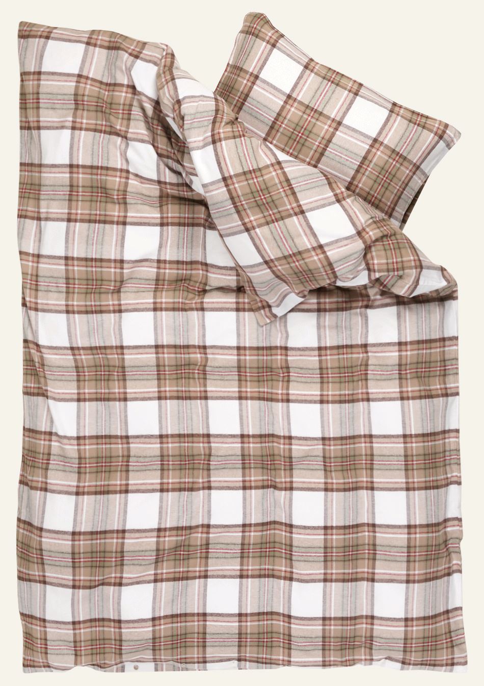 Voodipesukomplekt lõimvärvitud flanell mitmevärviline - 2