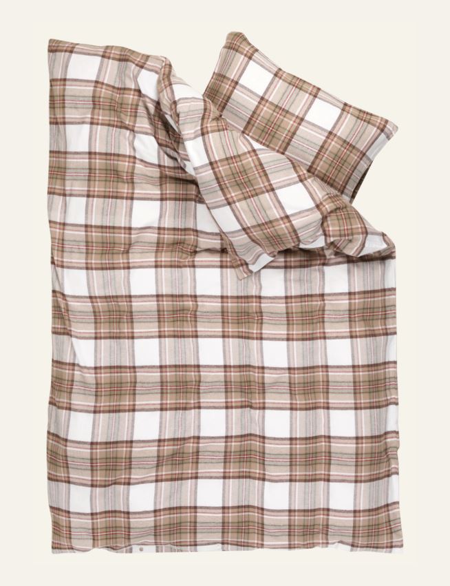 Voodipesukomplekt lõimvärvitud flanell mitmevärviline - 2