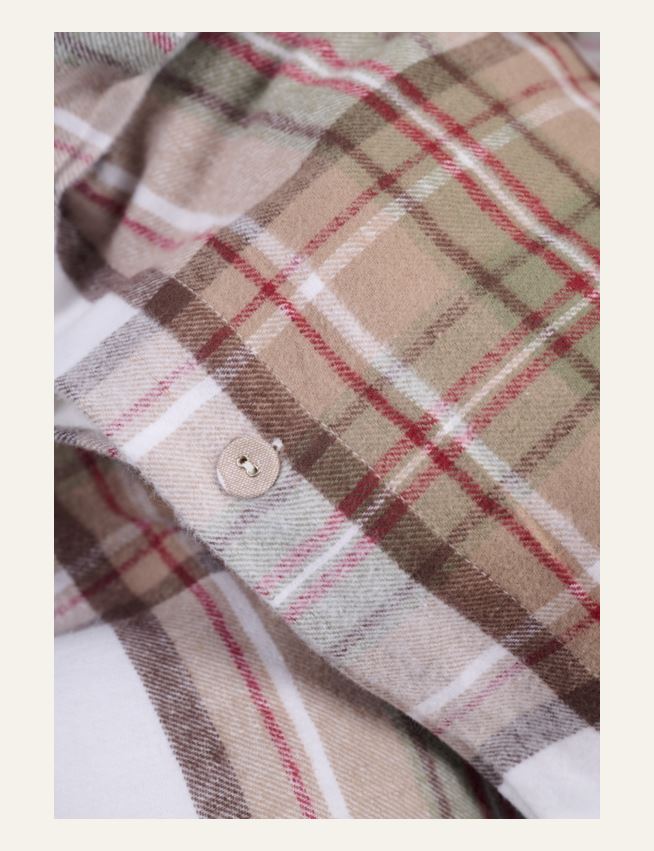 Voodipesukomplekt lõimvärvitud flanell mitmevärviline - 4