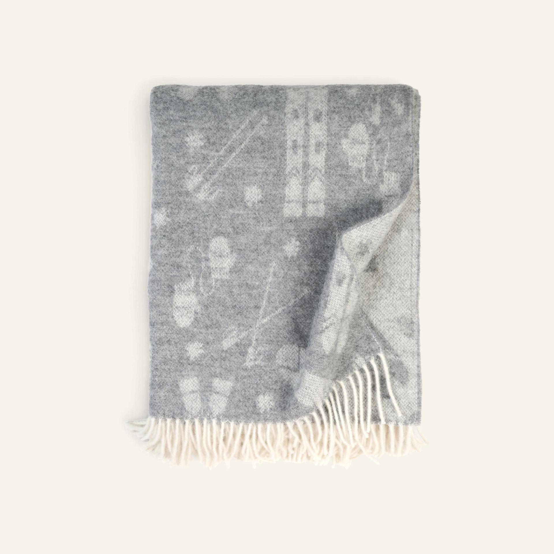 Villapleed helehall - 130x170 cm helehall - 1