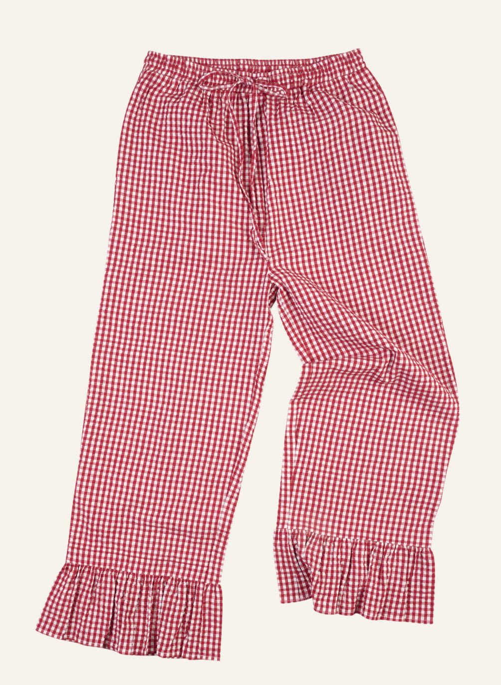 Pidžaama püksid punane - one size punane - 1