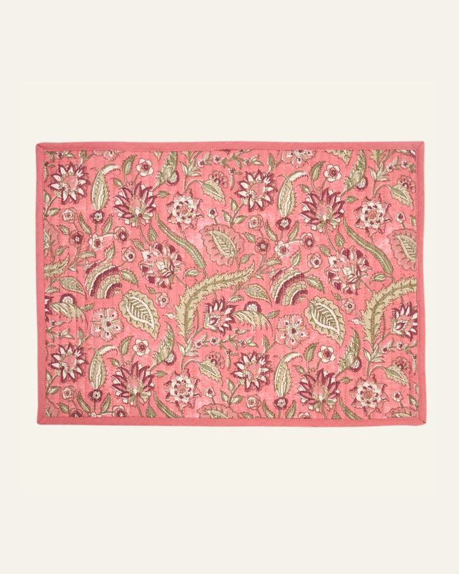 Lauamatt mitmevärviline/roosa - 33x45 cm mitmevärviline/roosa - 1