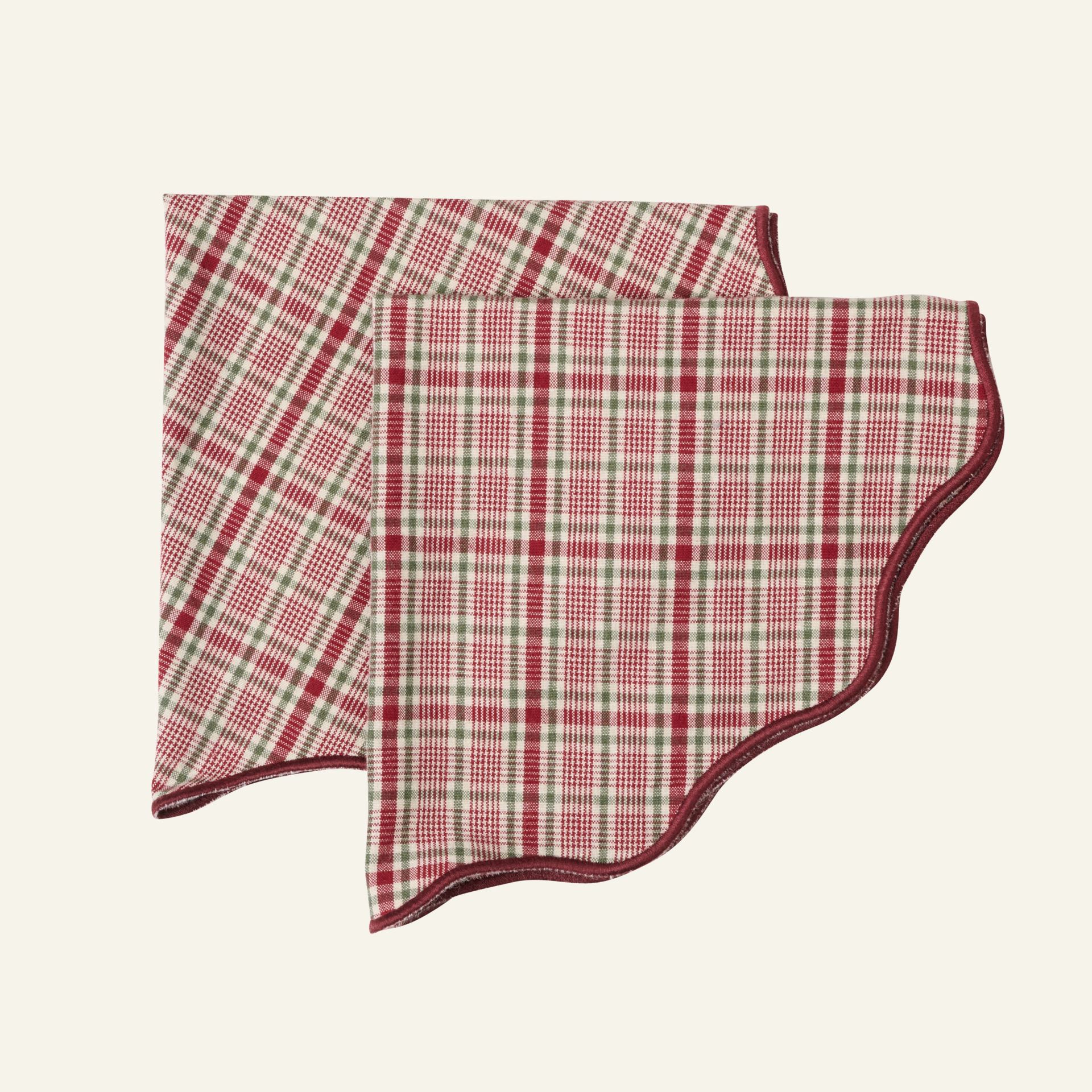 Salvrätik punane - ø40 cm punane - 1