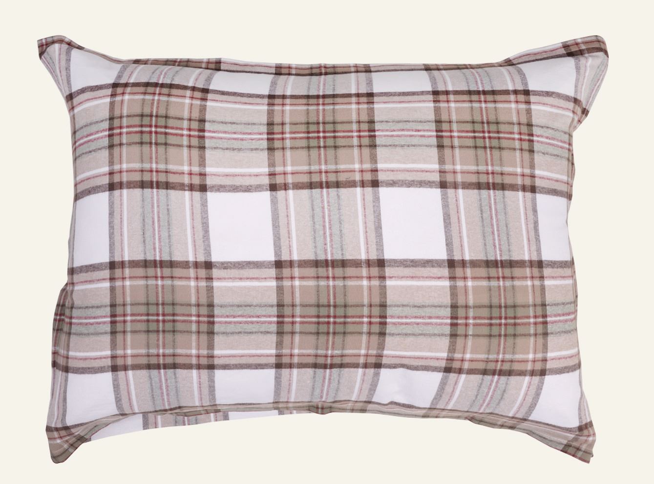Lõngvärvitud flanell hotellipadjakate mitmevärviline - 70x100 cm mitmevärviline - 1