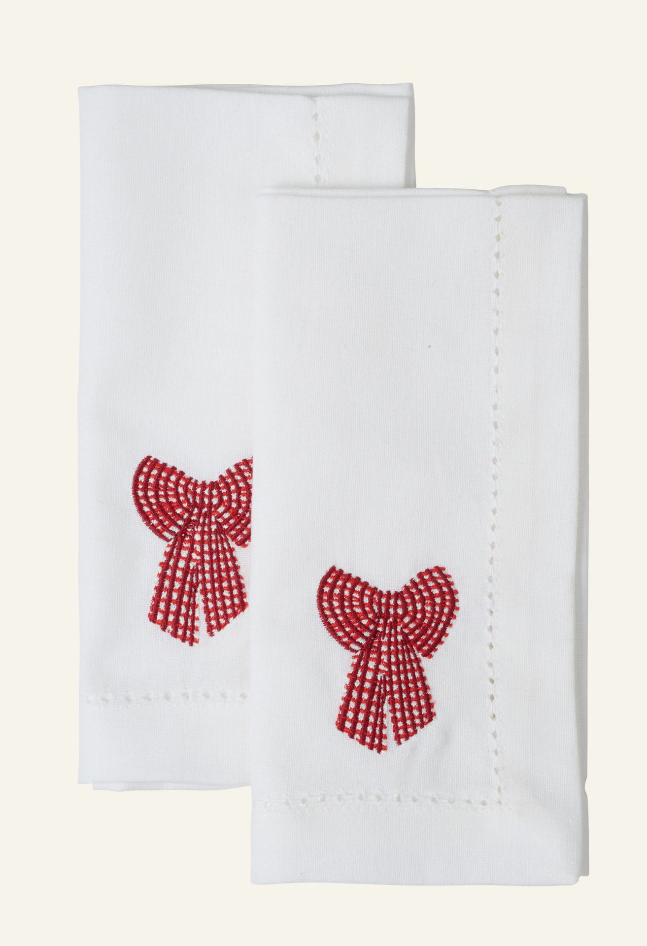 2 pk kangas salvrätik punane - 45x45 cm punane - 1