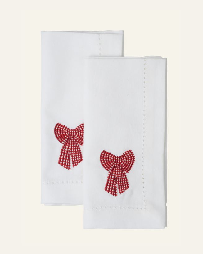 2 pk kangas salvrätik punane - 45x45 cm punane - 1