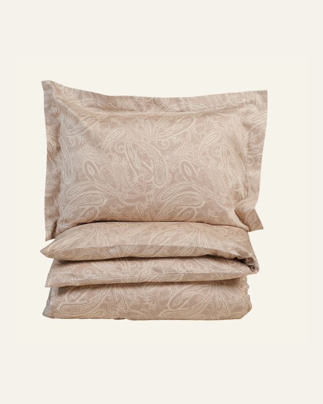 Voodipesukomplekt egiptuse puuvill sand - 150x210 cm sand - 1