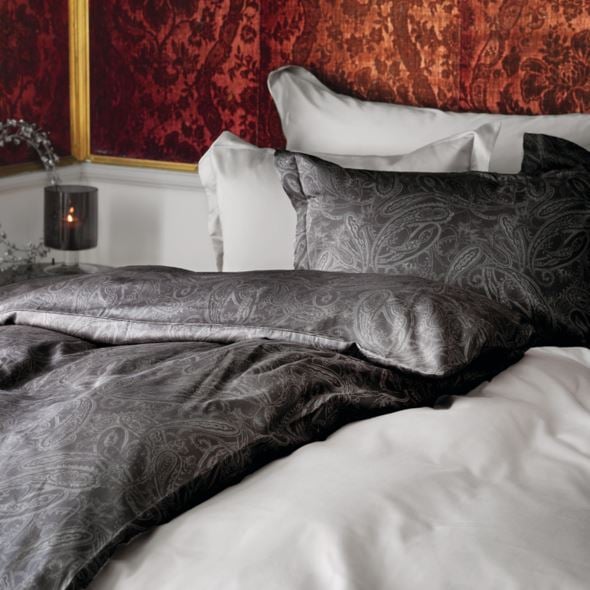 Voodipesukomplekt egiptuse puuvill hall - 4