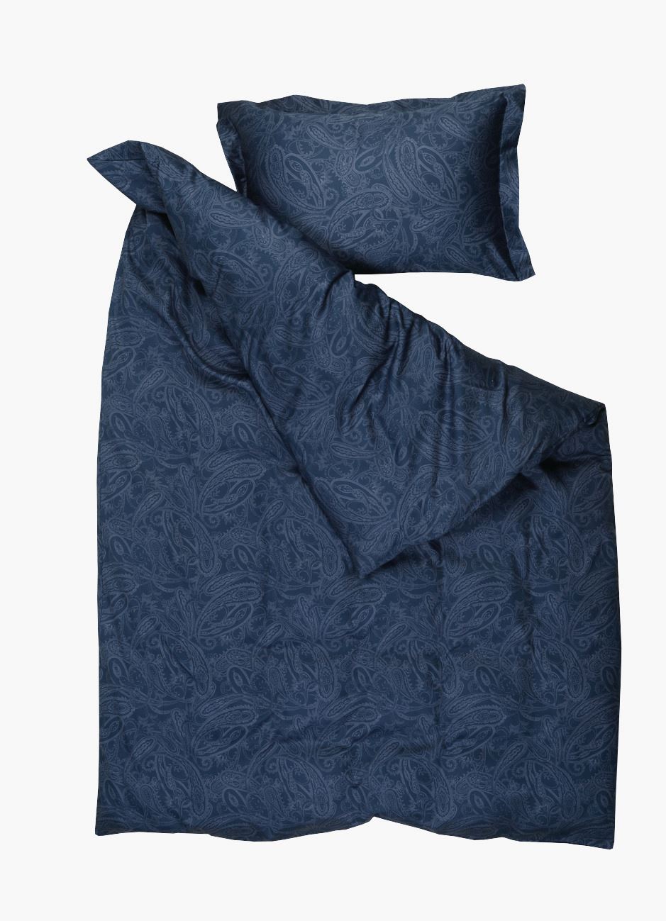 Voodipesukomplekt egiptuse puuvill udusinine - 2