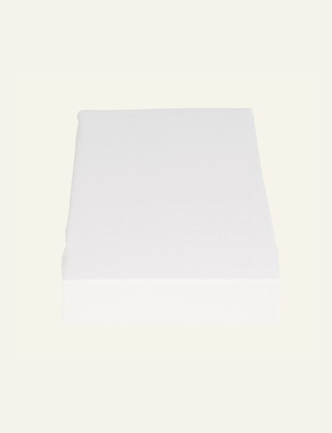 Voodilina kummiga valge - 3