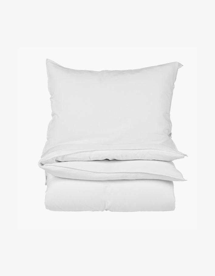 Lina-puuvillasegune voodipesukomplekt valge - 230x220 cm valge - 1