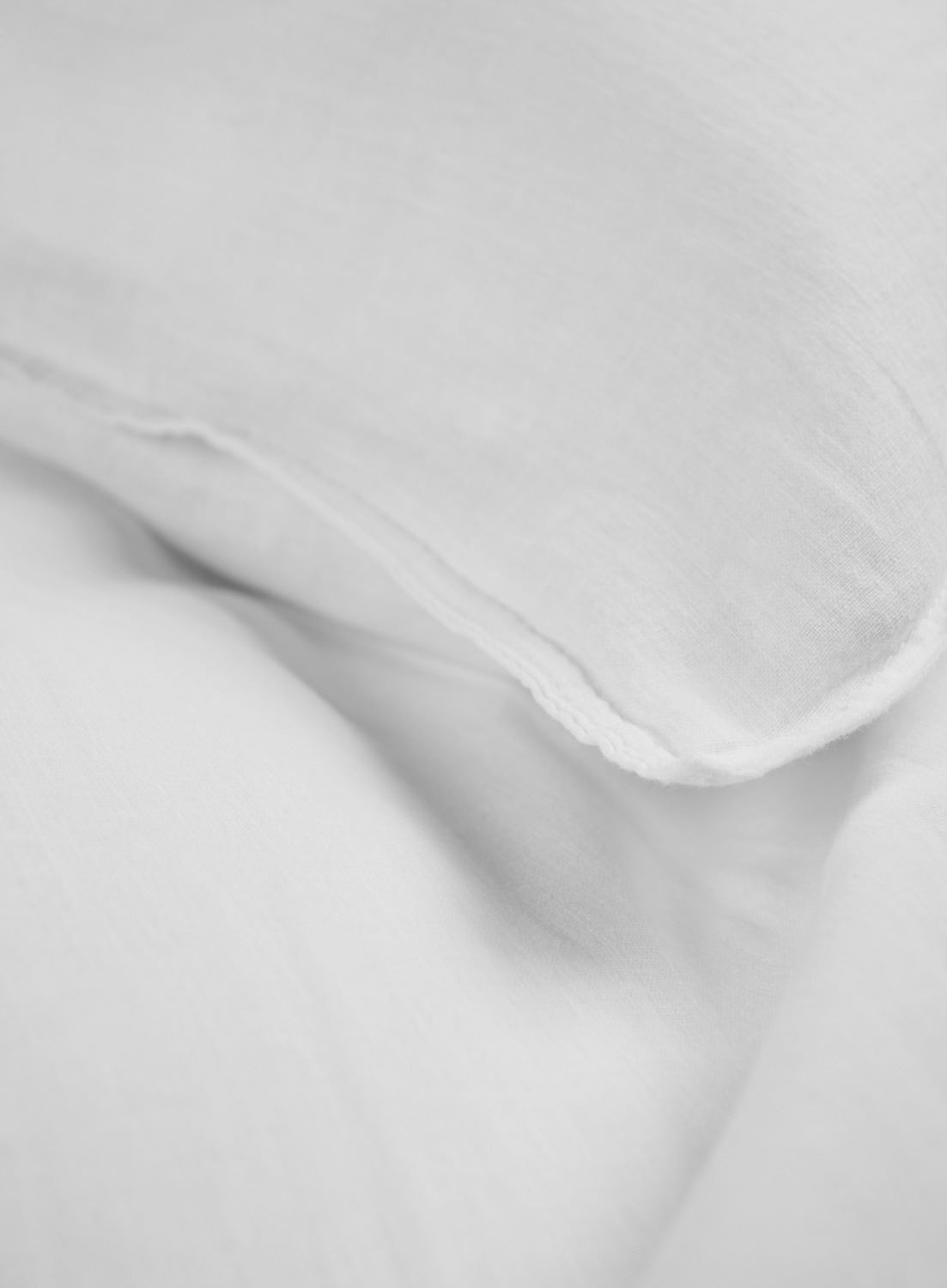 Lina-puuvillasegune voodipesukomplekt valge - 3