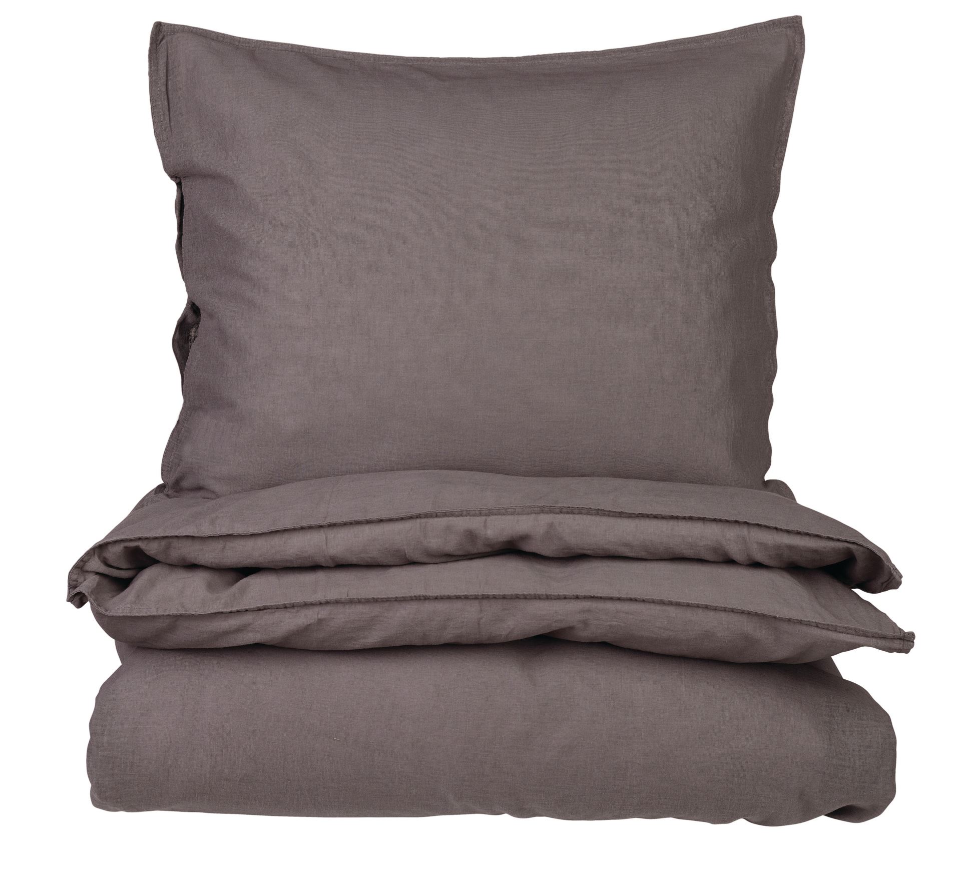 Lina-puuvillasegune voodipesukomplekt tumehall - 3