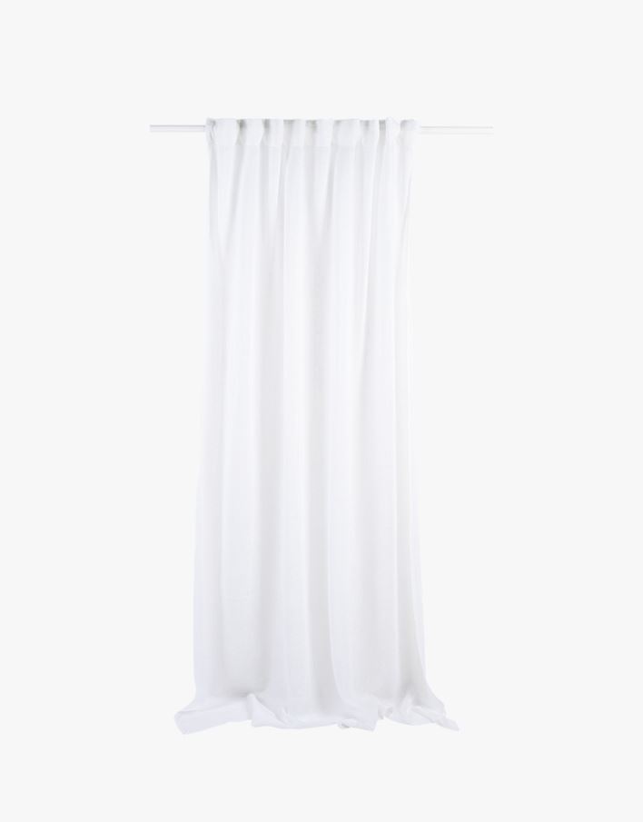 Linane kardin valge - 140x250 cm valge - 1