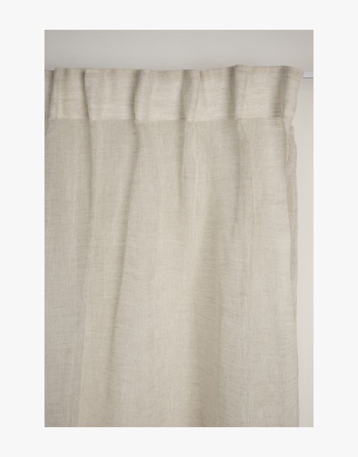 Linane kardin naturaalne toon - 140x250 cm naturaalne toon - 1