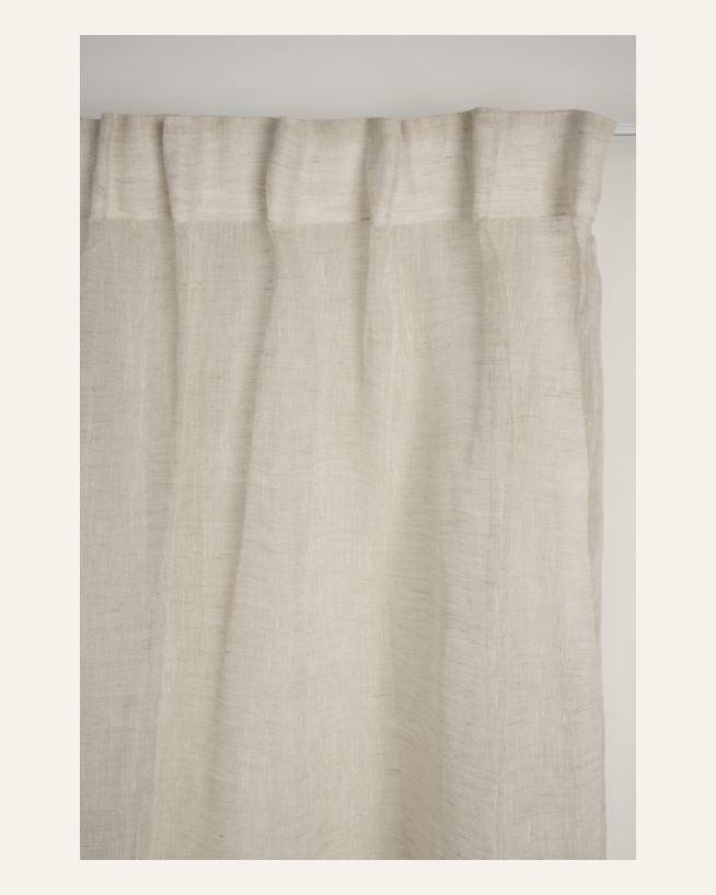 Linane kardin naturaalne toon - 140x250 cm naturaalne toon - 1