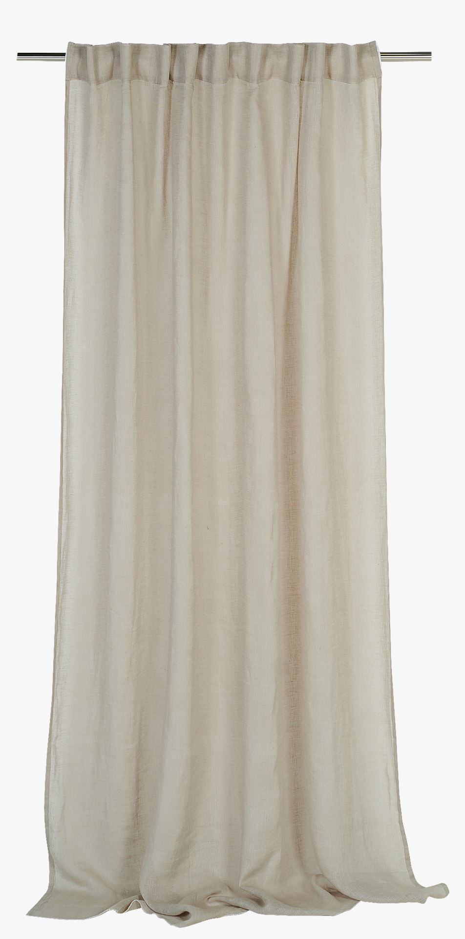 Linane kardin tumeliivkollane - 140x250 cm tumeliivkollane - 1