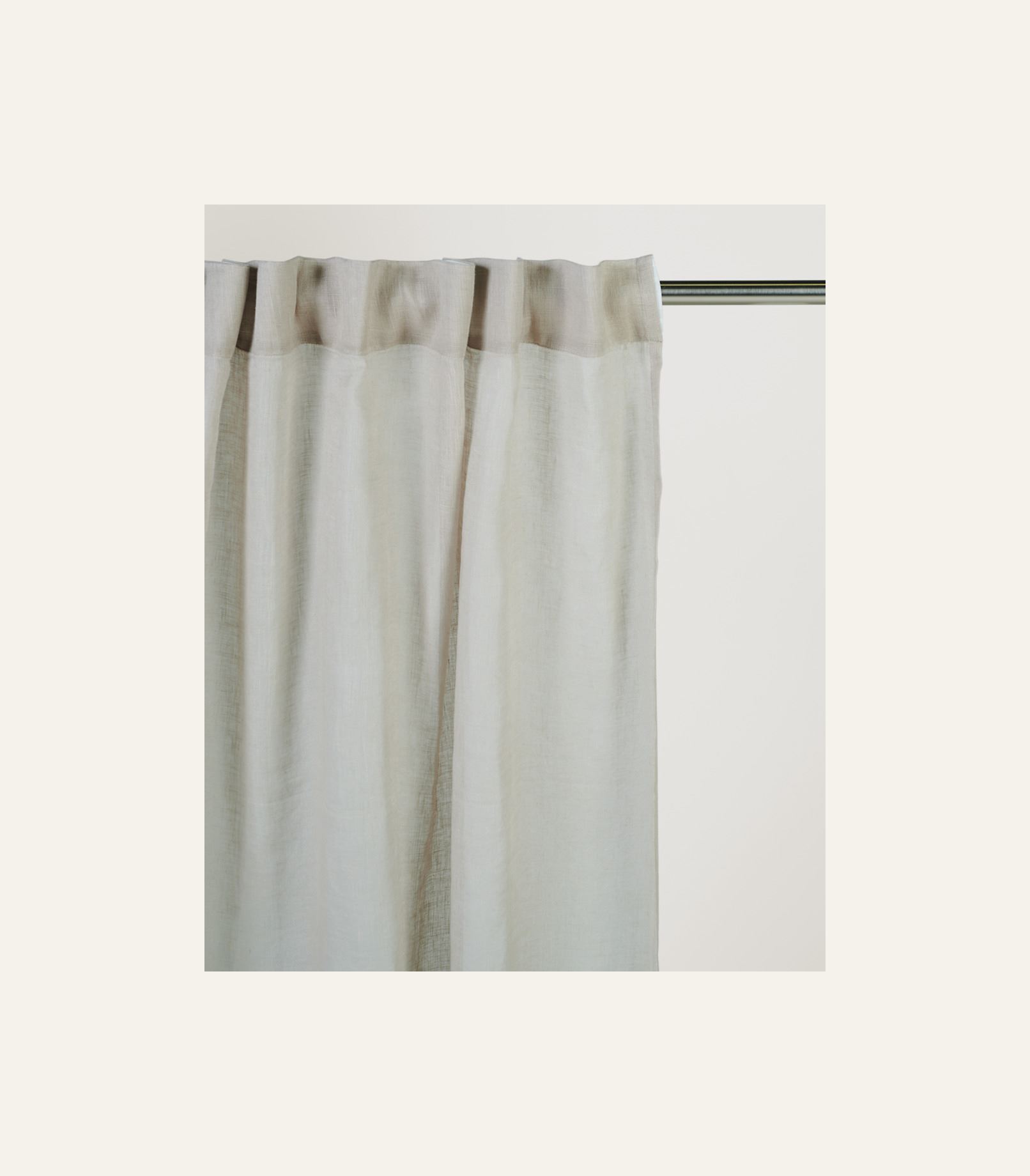 Linane kardin tumeliivkollane - 3