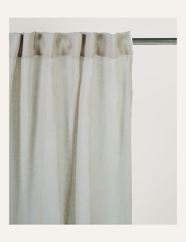 Linane kardin tumeliivkollane - 3