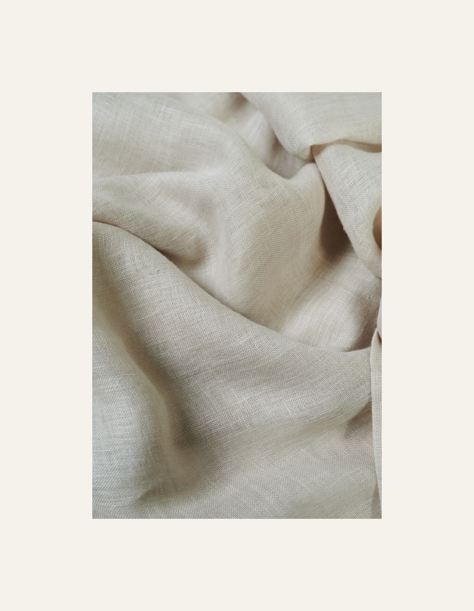 Linane kardin tumeliivkollane - 2