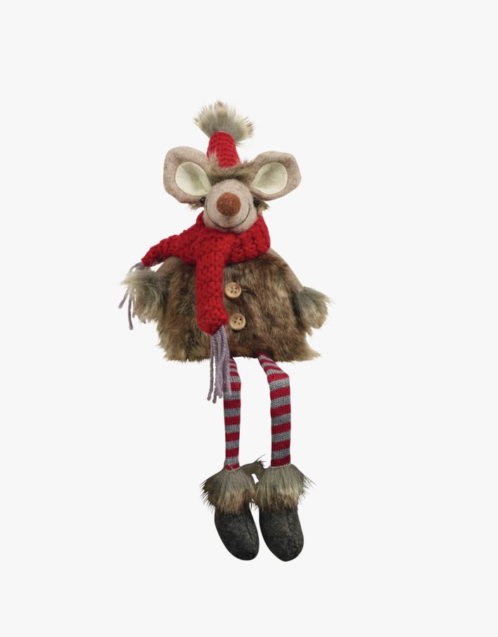 Jõuluhiir mitmevärviline - 12x7x35 cm mitmevärviline - 1