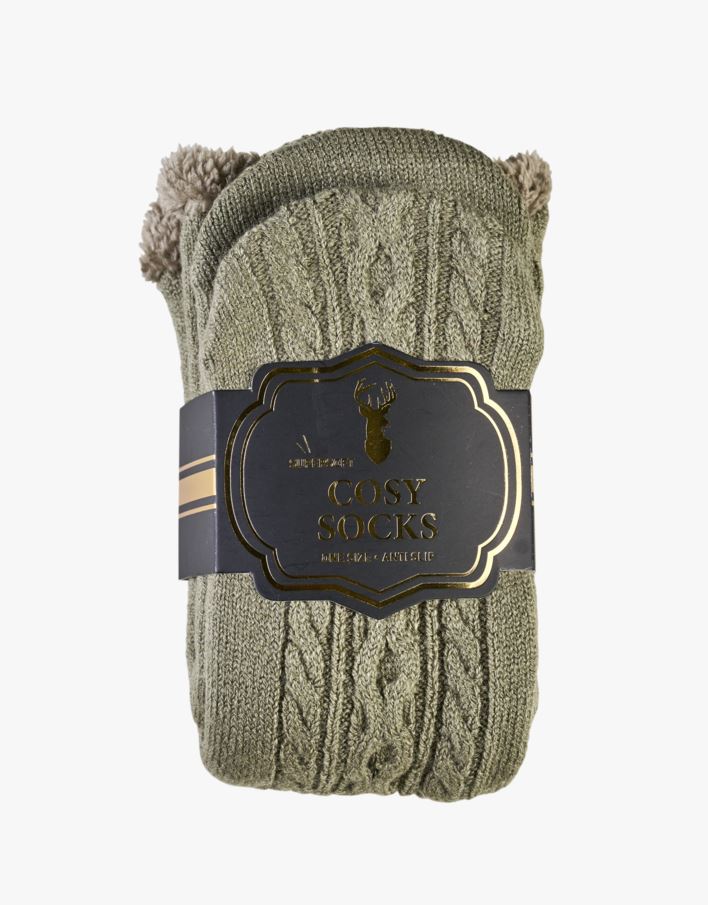 Sokid oliiviroheline - one size oliiviroheline - 1