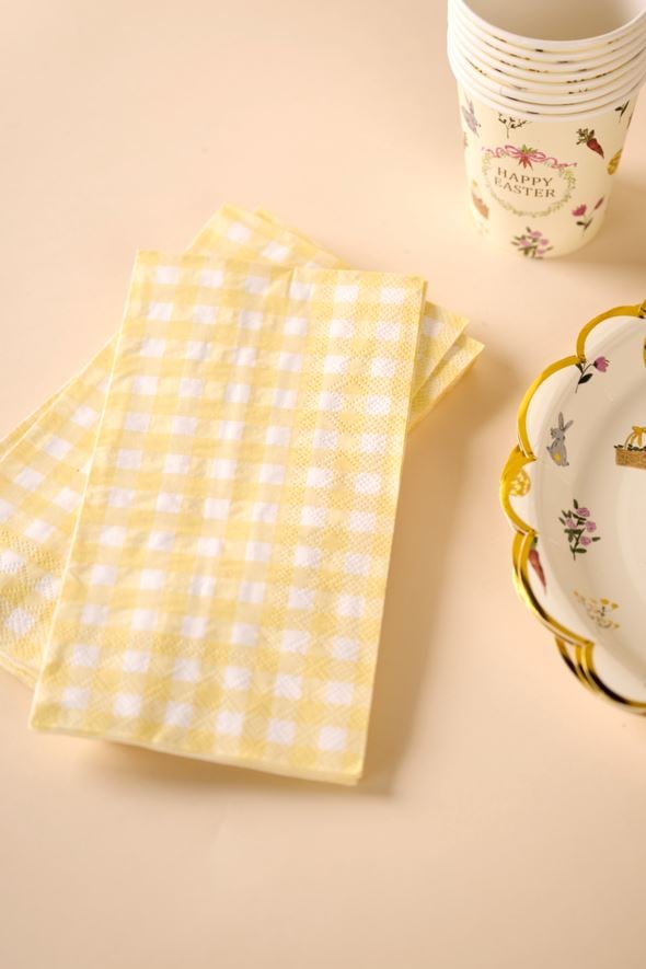 Köögisalvrätikud kollane - 2