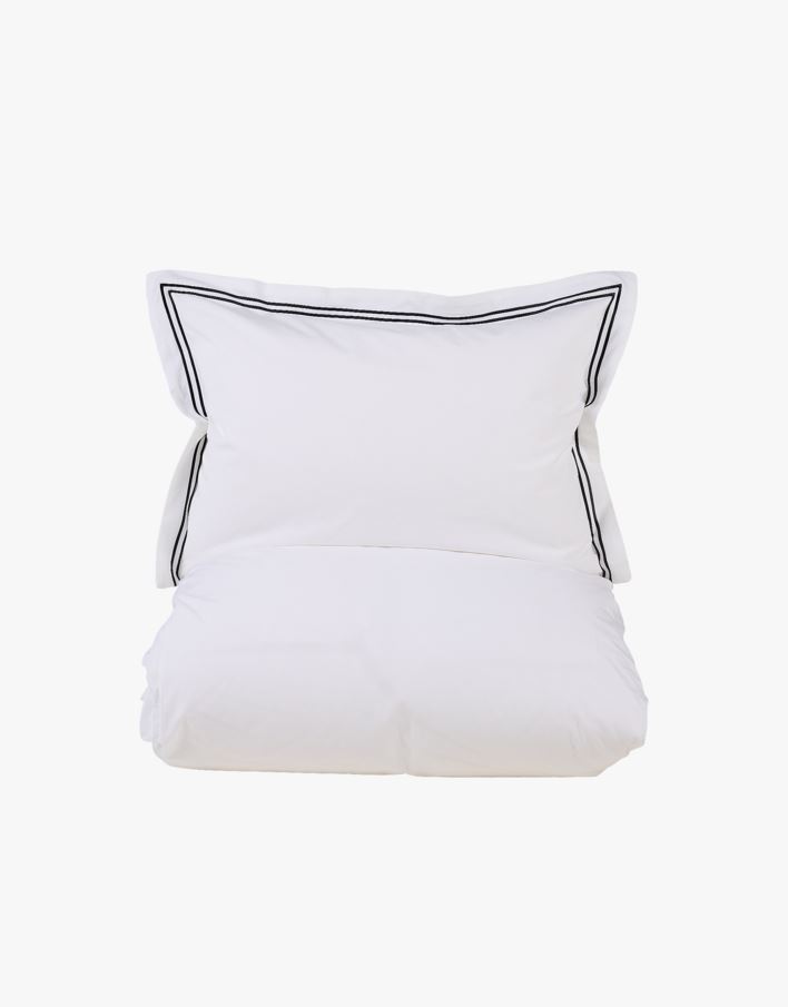 Milano percale voodipesukomplekt valge  - 230x220 cm valge - 1