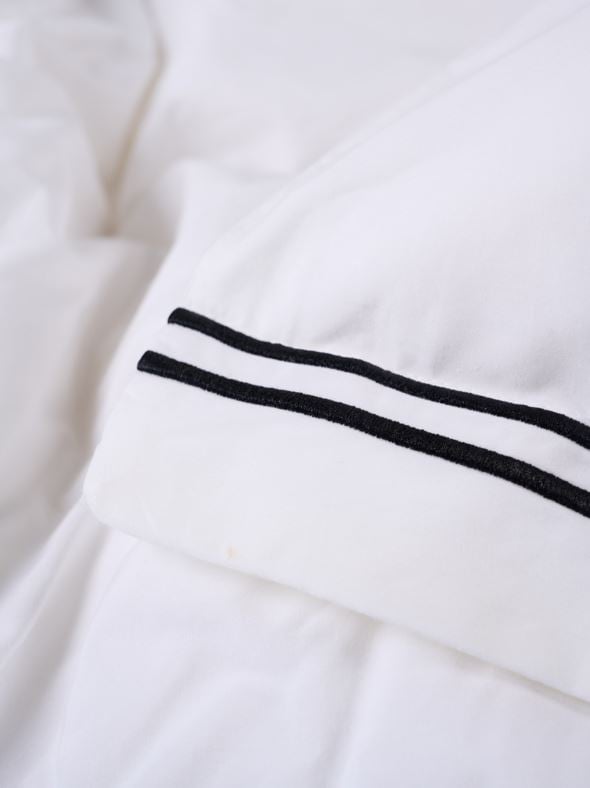 Voodipesukomplekt perkalpuuvillast valge - 5