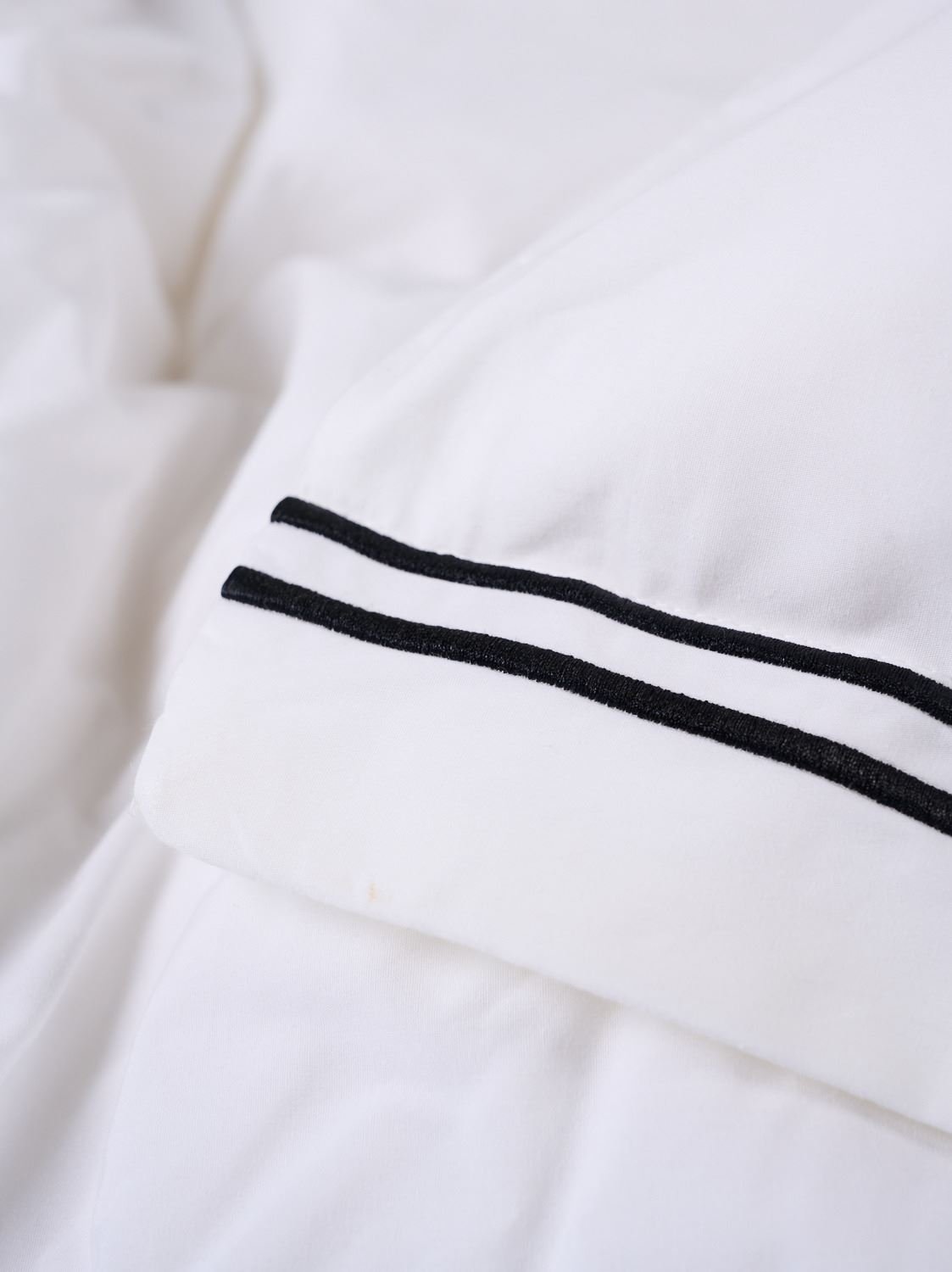 Voodipesukomplekt perkalpuuvillast valge - 5