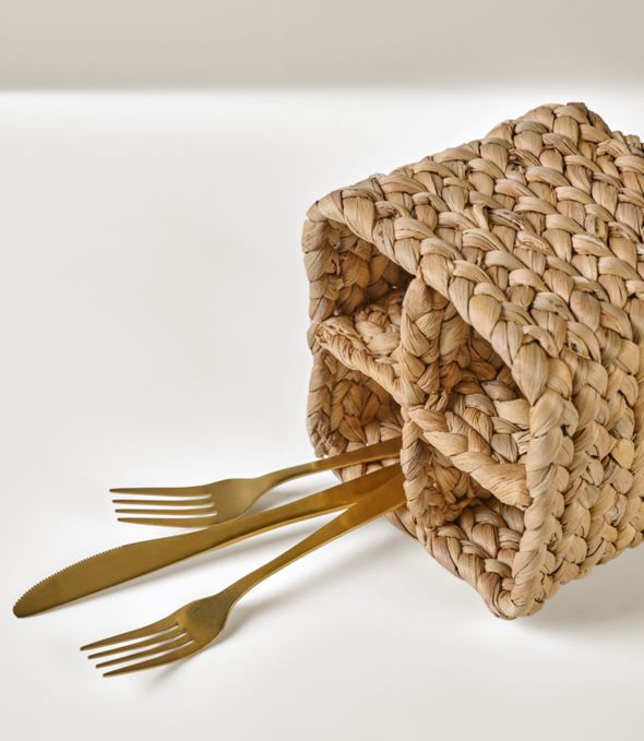 Söögiriistade korv naturaalne toon - 4