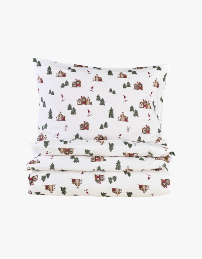 Flanell voodipesukomplekt mitmevärviline - 150x210+50x60 cm mitmevärviline - 1