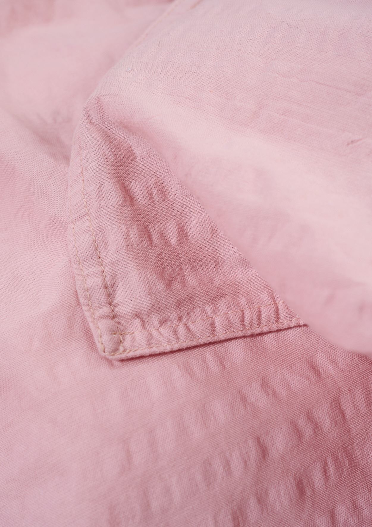 Voodipesukomplekt krepp-puuvillane heleroosa - 4