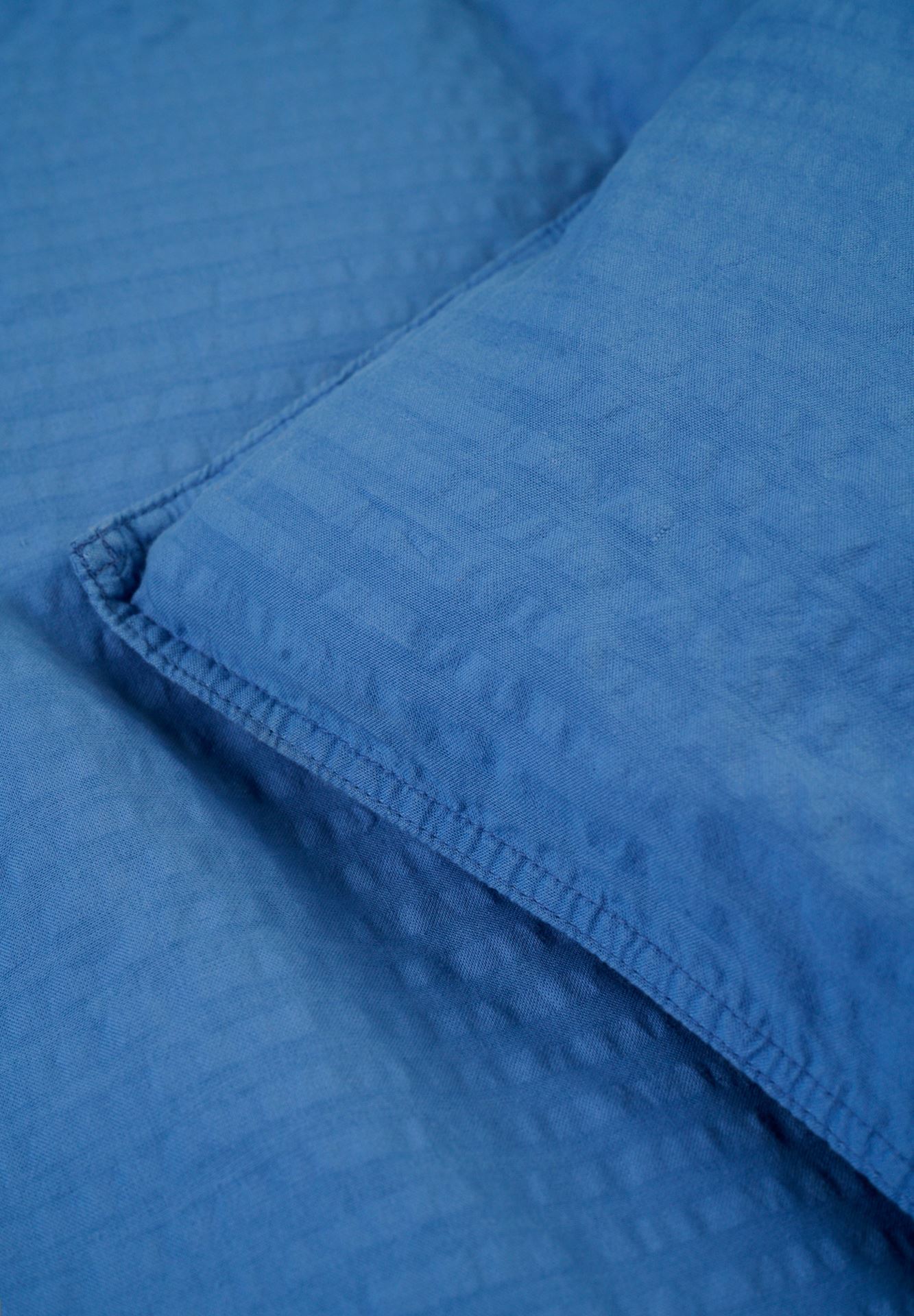 Voodipesukomplekt krepp-puuvillane sinine - 2