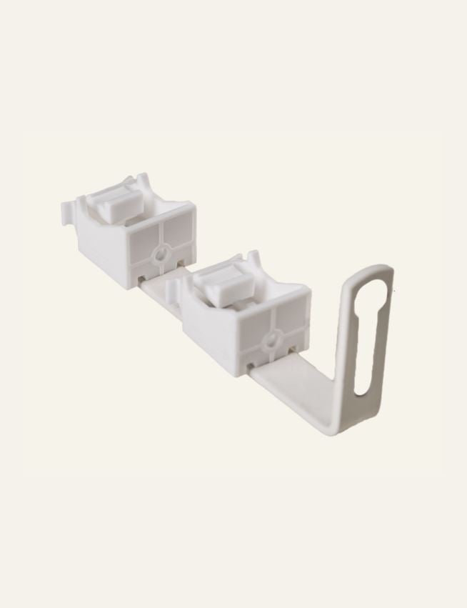 Seina nurkkronstein 4 tk valge - 3