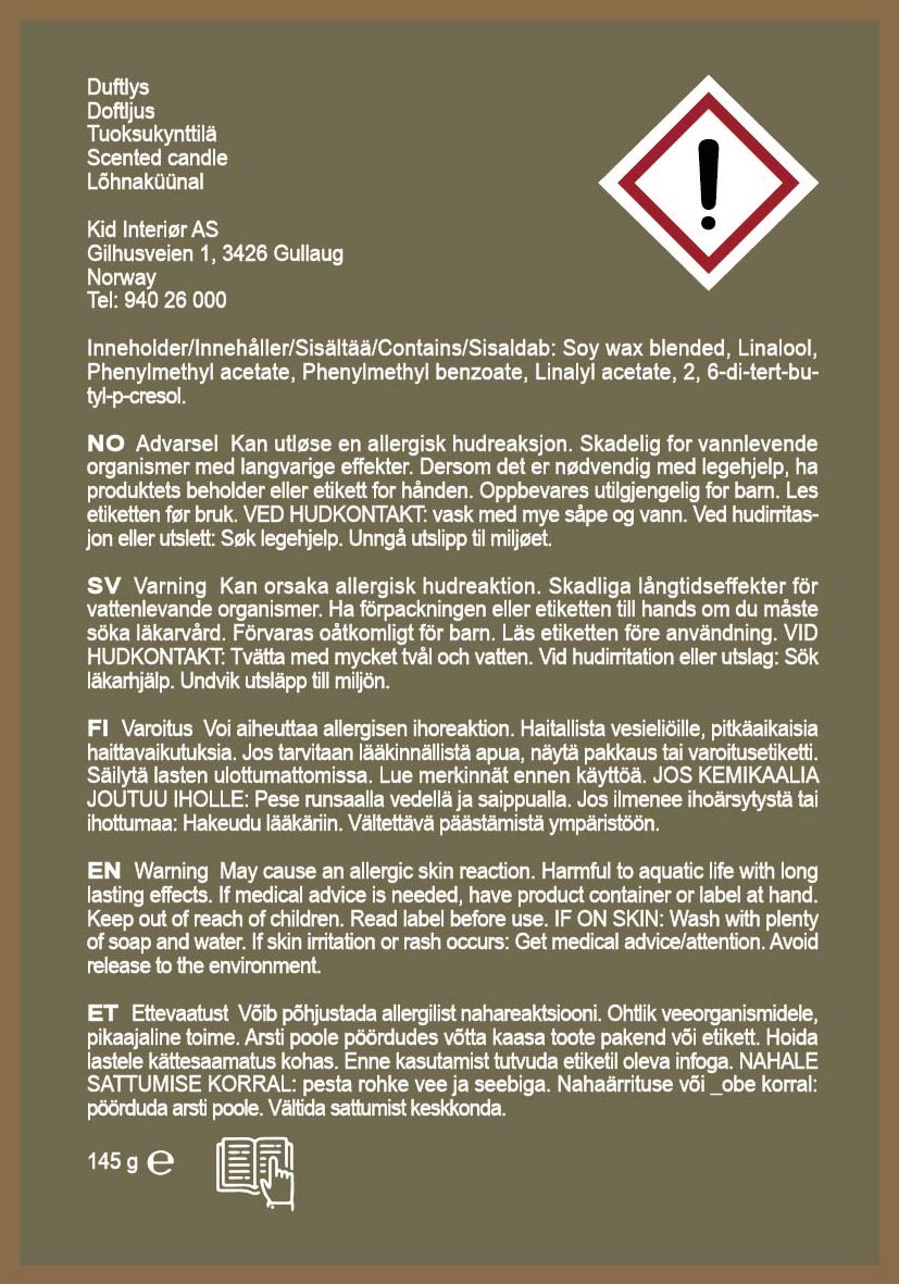 Lõhnaküünal roheline - 4